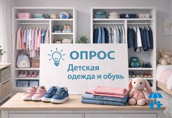 Доклад по рынку детской одежды и обуви будет сформирован на основе отраслевого опроса бизнеса